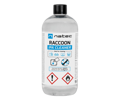 Artykuły czyszczące Natec Raccoon IPA cleaner 500ml Alkohol izopropylowy